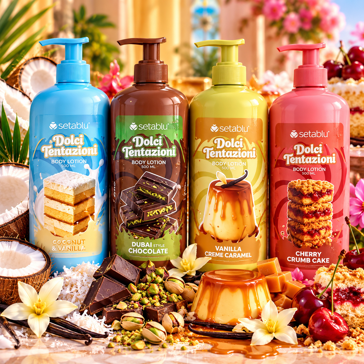 SETABLU DOLCI TENTAZIONI BODY LOTION 500ml
